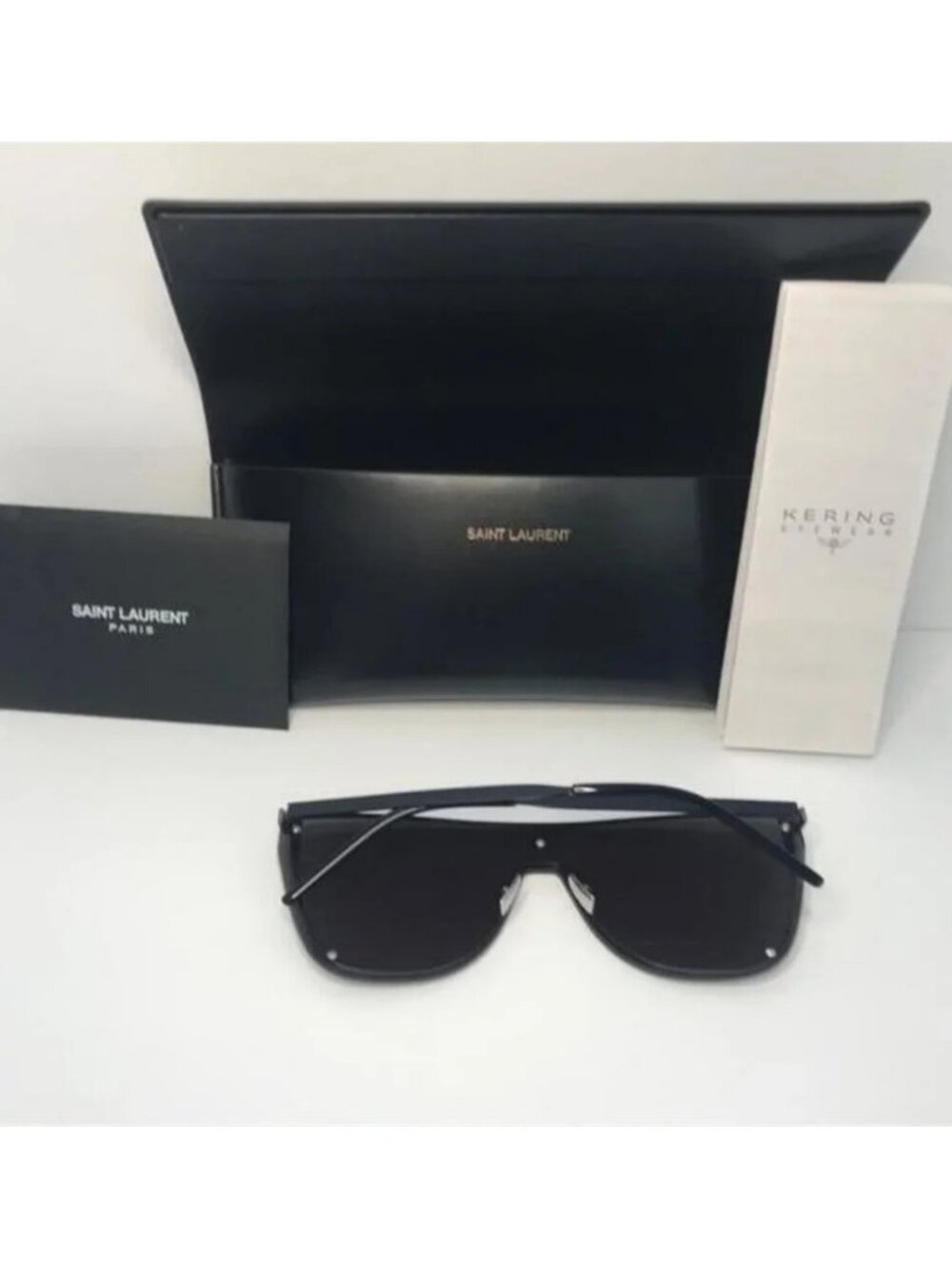 New Authentic SAINT LAURENTSL 1 Mask Sunglasses - Picture 10 of 11